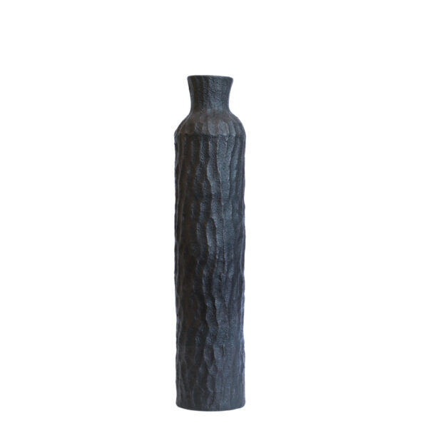 Naked Clay Large Vase (Charcoal) - Kerryn Levy