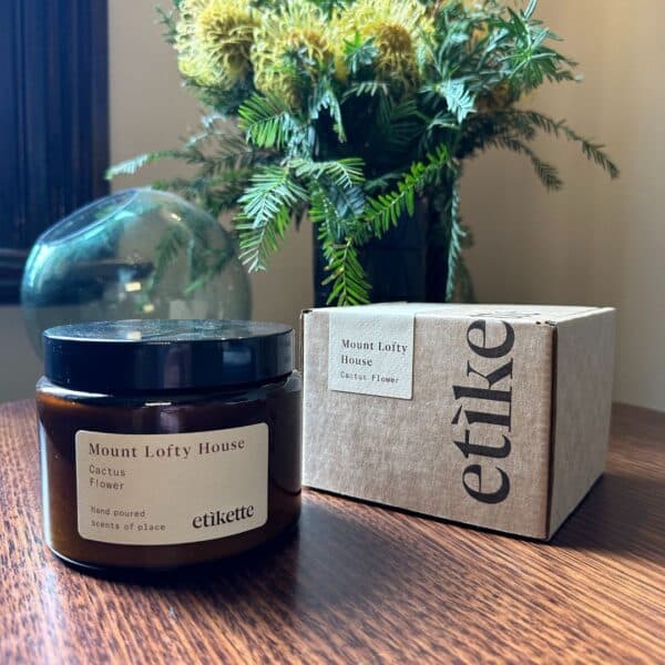 Two Wick Mount Lofty House Candle by etikette